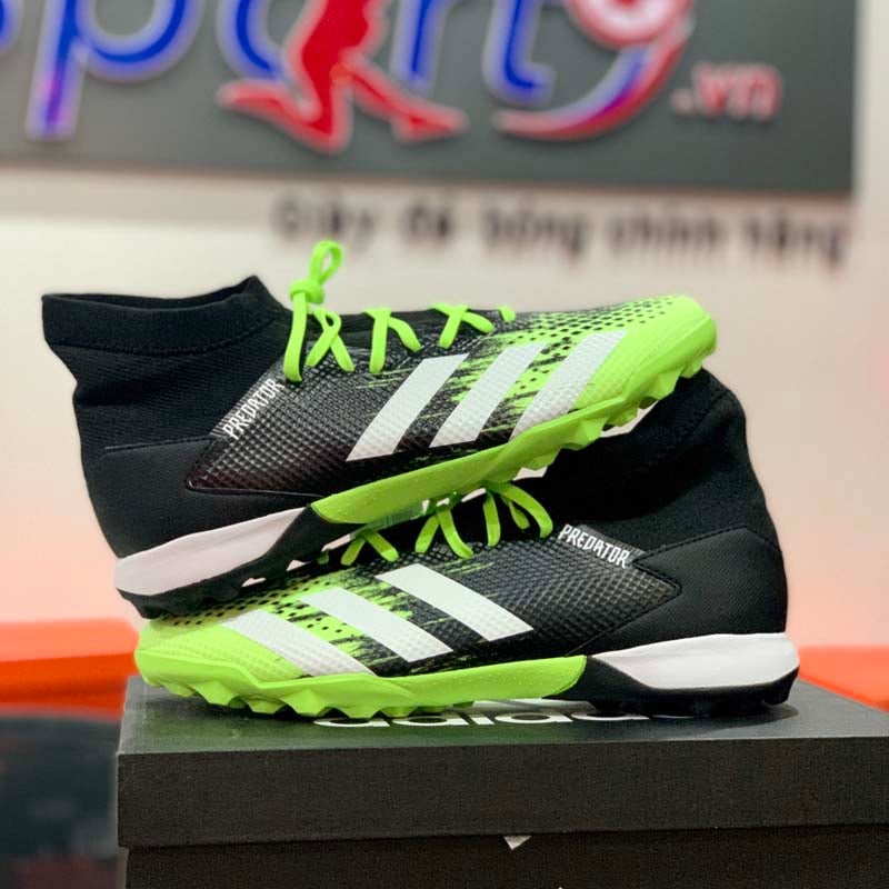 adidas Predator 20.3 TF Precision To Blur - Signal Green/Footwear White/Core Black - EH2912